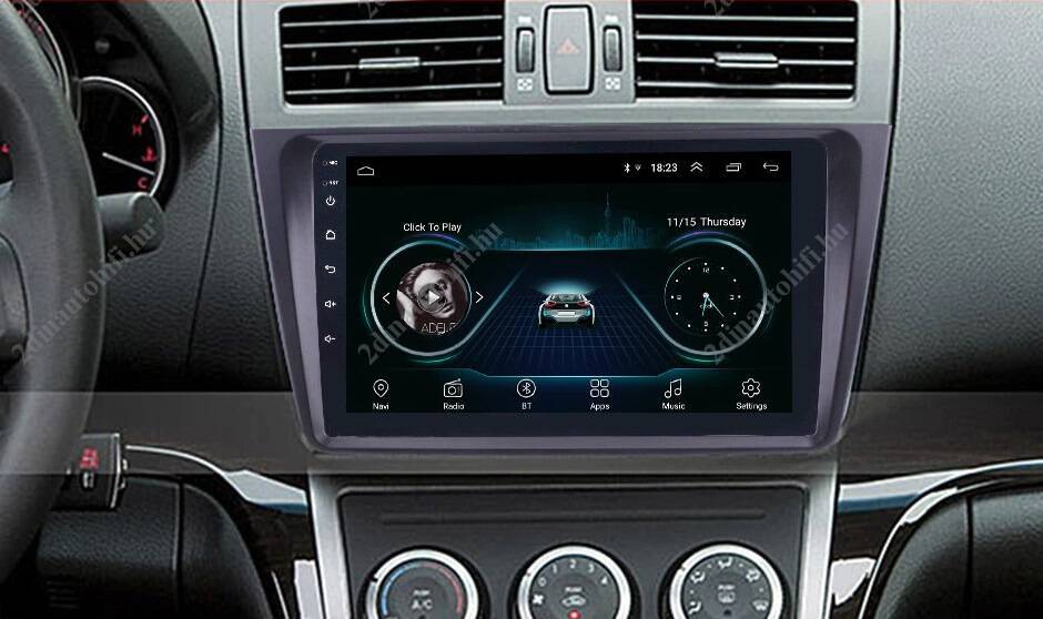 4M1G16Maz69-01.jpg Mazda 6 (2007-2012) magyar menüs 9″-os érintőképernyős Android autórádió CAN BUS vezérléssel