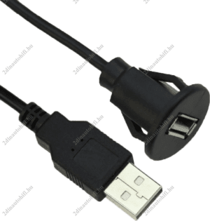 – típus specifikus autóhifi USB hosszabbító beépíthető véggel gyorstöltésre is alkalmas