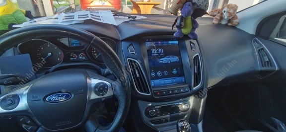 – típus specifikus autóhifi Ford Focus MK3 (2012-2017) 9″ magyar menüs GPS Android autórádió gyári helyére