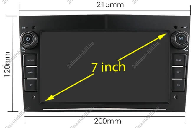– típus specifikus autóhifi Opel Astra H; Corsa D; Zafira B magyar menüs GPS navigációs autórádió CAN BUS vezérléssel