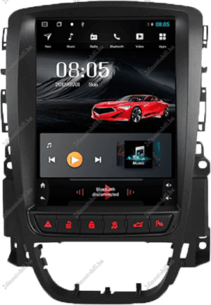 Opel Astra J 10″-os hatalmas „Tesla” kijelzős magyar menüs GPS navigációs autórádió CAN BUS vezérléssel