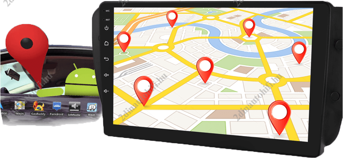 – típus specifikus autóhifi Seat Ibiza (2009-2013) magyar menüs GPS navigációs autórádió CAN BUS vezérléssel
