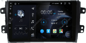 – típus specifikus autóhifi Suzuki SX4 (2005-2013) 9″ magyar menüs GPS Android autórádió gyári helyére Wifi Bluetooth DSP