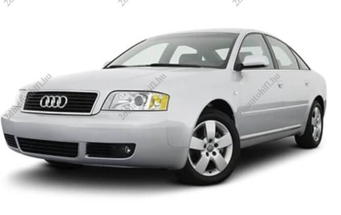 – típus specifikus autóhifi Audi A6 S6 RS6 (1997-2004) 9″-os magyar menüs GPS navigációs autórádió szett