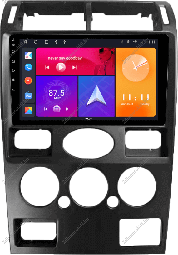 – típus specifikus autóhifi Ford Mondeo MK3 (2000-2007) 9″-os kijelzős 2 DIN Autórádió magyar Android rendszerrel Wifi Bluetooth