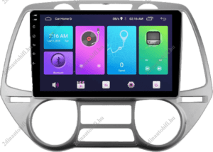 Hyundai i20 (2008-2011) 9″-os magyar menüs Android GPS autórádió navigációval Wifi DSP Bluetooth Manuális és automata klímáshoz
