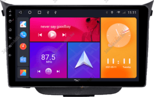 Hyundai i30 (2011-2017) 9″-os magyar menüs Android GPS autórádió navigációval