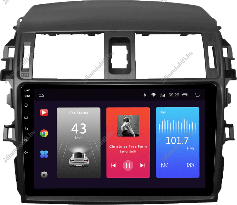 – típus specifikus autóhifi Toyota Corolla (2006-2013) 9