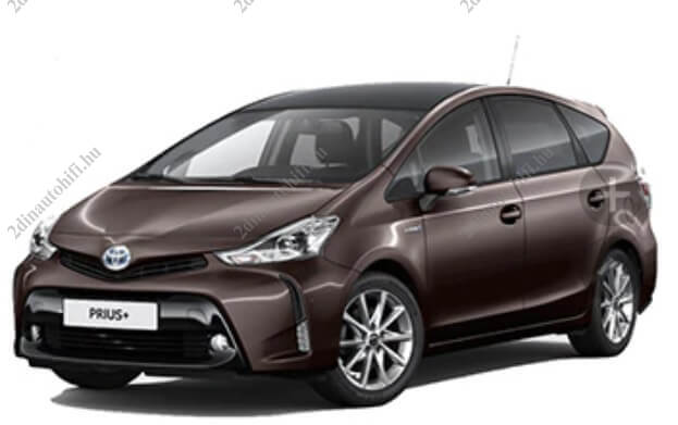 – típus specifikus autóhifi Toyota Prius Plus (2012-) 9″-os magyar menüs Android GPS autórádió navigációval Wifi DSP Bluetooth