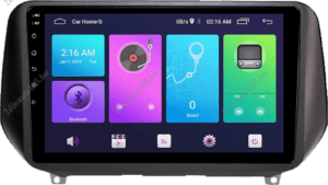 Hyundai ix45 SantaFe (2018-) 9″-os magyar menüs Android GPS autórádió navigációval Wifi DSP Bluetooth