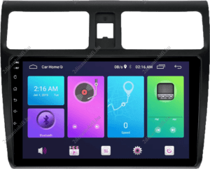 – típus specifikus autóhifi Suzuki Swift (2004-2010) 10″ magyar menüs GPS Android autórádió gyári helyére
