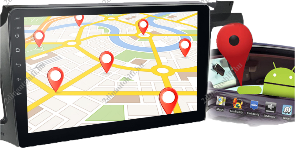 – típus specifikus autóhifi Toyota RAV4 (2013-2017) 9″-os magyar menüs Android GPS autórádió navigációval Wifi DSP Bluetooth