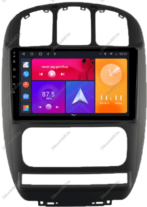 Chrysler Grand Voyager Dodge Caravan (2006-2012) 10″-os kijelzős 2 DIN Autórádió magyar Android rendszerrel CAN adapter kormányvezérlés Wifi Bluetooth