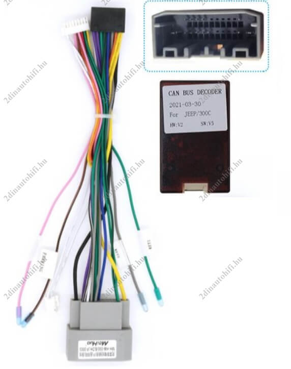 – típus specifikus autóhifi Chrysler Grand Voyager Dodge Caravan (2006-2012) 10″-os kijelzős 2 DIN Autórádió magyar Android rendszerrel CAN adapter kormányvezérlés Wifi Bluetooth