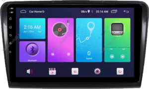 – típus specifikus autóhifi Skoda Superb (2009-2014) 10″-os magyar menüs Android GPS autórádió navigációval CAN BUS vezérléssel