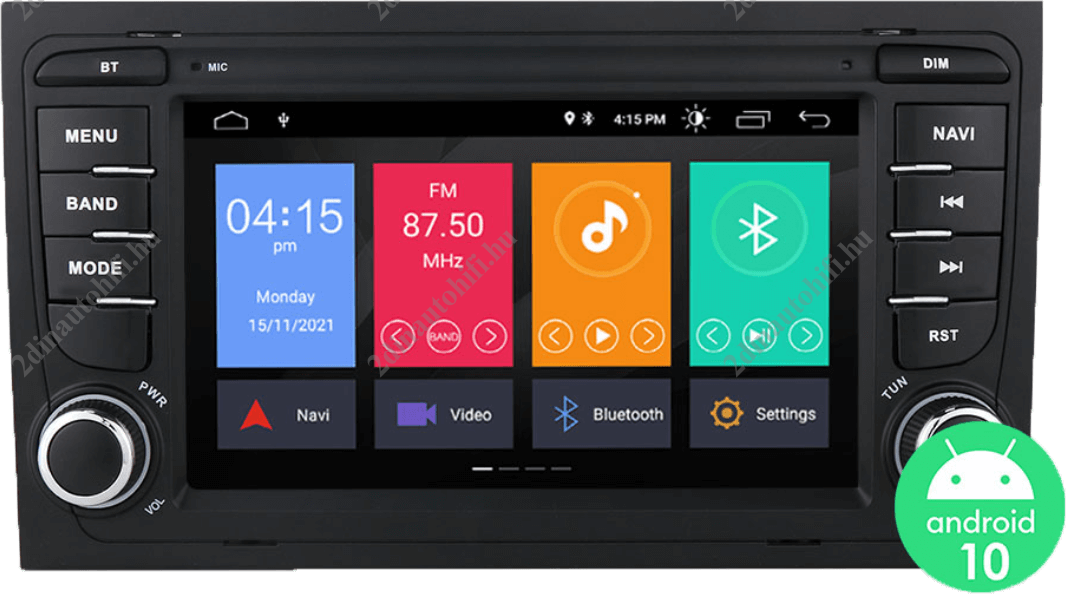 – típus specifikus autóhifi Audi A4 B6 B7 (2000-2008) Seat Exeo (2008-2012) magyar menüs GPS navigációs autórádió CAN BUS vezérléssel