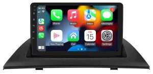 – típus specifikus autóhifi BMW X3 E83 (2004-2012) 9″ érintős magyar menüs Android rendszerrel GPS autóhifi gyári helyére