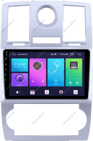 Chrysler 300C (2004-2010) 9″-os magyar menüs Android GPS autórádió navigációval CAN BUS vezérléssel