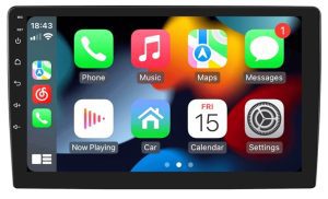 – típus specifikus autóhifi Ford Transit (2009-2016) 9″-os kijelzős 2 DIN Autórádió magyar Android rendszerrel kormányvezérlés Wifi Bluetooth DSP