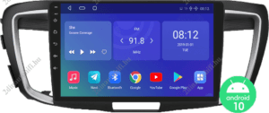 – típus specifikus autóhifi Honda Accord 9 2.0L, 2.4L (2012-2018) 10″-os magyar menüs Android GPS autórádió navigációval