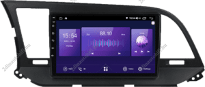 Hyundai Elantra (2015-2018) 9″-os magyar menüs Android GPS autórádió navigációval Bluetooth Wifi