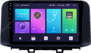 Hyundai Kona (2018-2020) 10″-os magyar menüs Android GPS autórádió navigációval gyári kijelző helyére