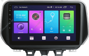 Hyundai ix35 Tucson (2018-) 10″-os kijelzős 2 DIN Autórádió magyar Android rendszerrel Wifi Bluetooth DSP