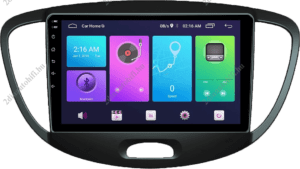 Hyundai i10 (2007-2013) 9″-os magyar menüs Android GPS autórádió navigációval Wifi DSP Bluetooth