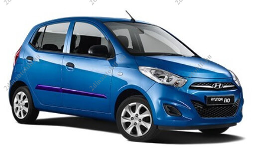 – típus specifikus autóhifi Hyundai i10 (2007-2013) 9″-os magyar menüs Android GPS autórádió navigációval Wifi DSP Bluetooth