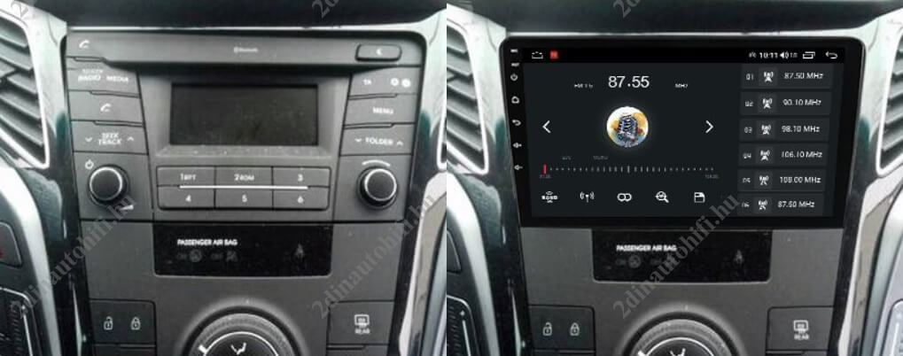 Hyundaii40179-02 - autó specifikus multimédia