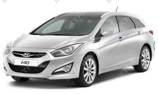 – típus specifikus autóhifi Hyundai i40 (2017-) 9″-os magyar menüs Android GPS autórádió navigációval Bluetooth Wifi