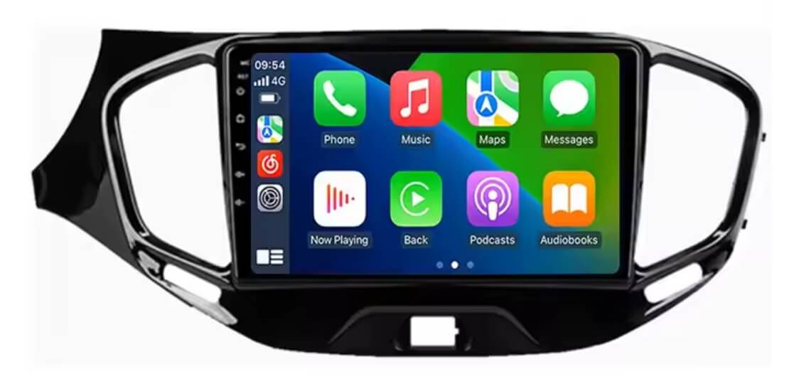 – típus specifikus autóhifi Lada Vesta (2015-2019) 9″ magyar menüs Android autórádió gyári helyére