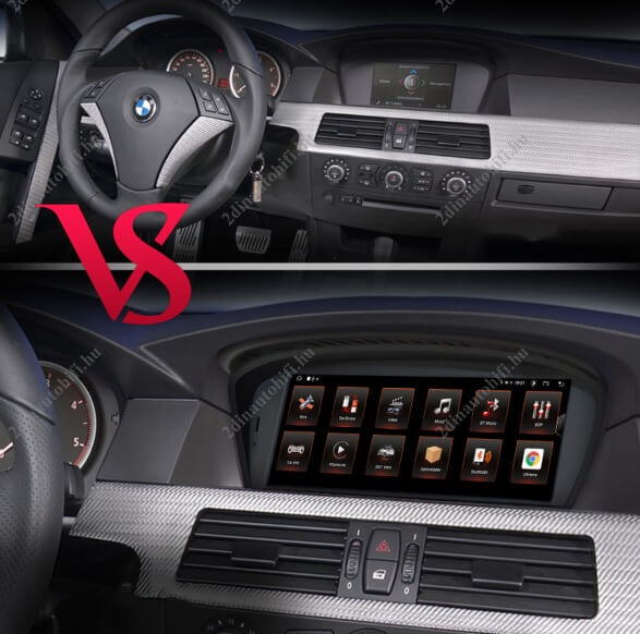 – típus specifikus autóhifi BMW 3 E90 5 E60 6 E63 8,8