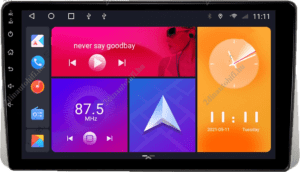Chrysler Grand Voyager (2013-2016) 9″-os kijelzős 2 DIN Autórádió magyar Android rendszerrel Wifi Bluetooth DSP