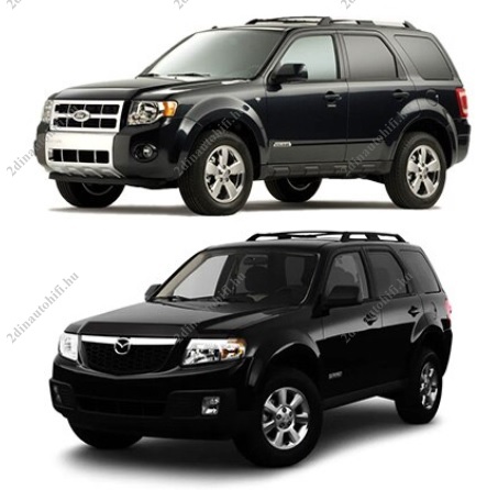 – típus specifikus autóhifi Ford Kuga Escape (2008-2010) Mazda Tribute (2006-2008) 9