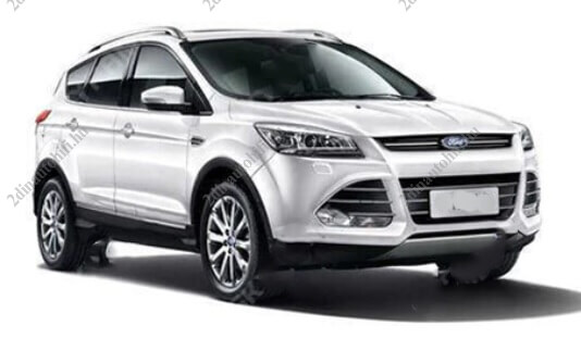– típus specifikus autóhifi Ford Kuga (2013-2017) 9