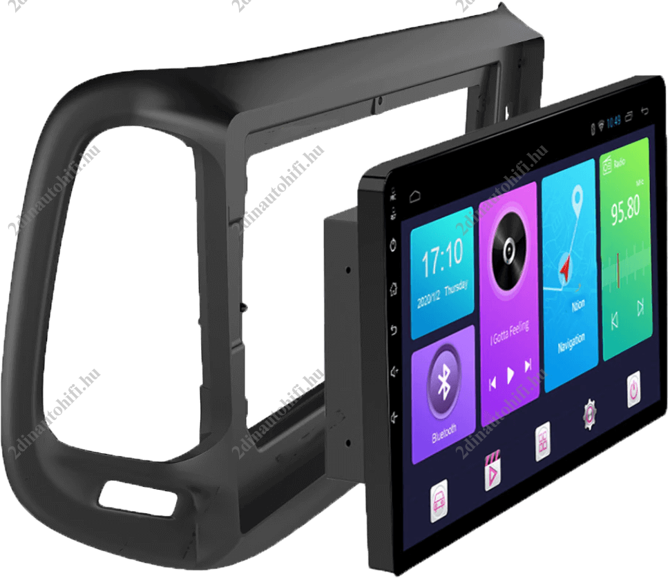 – típus specifikus autóhifi Jeep Cherokee (2017-) 10″-os magyar menüs Android GPS autórádió navigációval CAN BUS vezérléssel