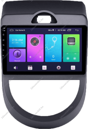 KIA Soul (2008-2013) 9″-os kijelzős 2 DIN Autórádió magyar Android rendszerrel Wifi Bluetooth DSP