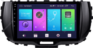 KIA Soul (2019-) 9″-os kijelzős 2 DIN Autórádió magyar Android rendszerrel Wifi Bluetooth DSP