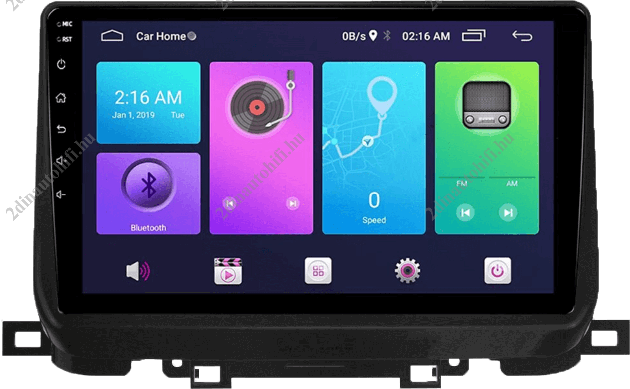 – típus specifikus autóhifi KIA Sportage (2018-2019) 10″-os magyar menüs Android GPS autórádió navigációval CAN BUS vezérléssel Wifi Bluetooth