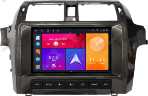 – típus specifikus autóhifi Lexus GX (2010-2015) 10″-os kijelzős gyári kinézetű 2 DIN Autórádió magyar Android rendszerrel CAN adapter kormányvezérlés Wifi Bluetooth