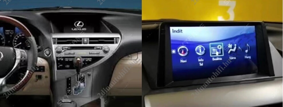 LexusRX089-04 - autó specifikus multimédia
