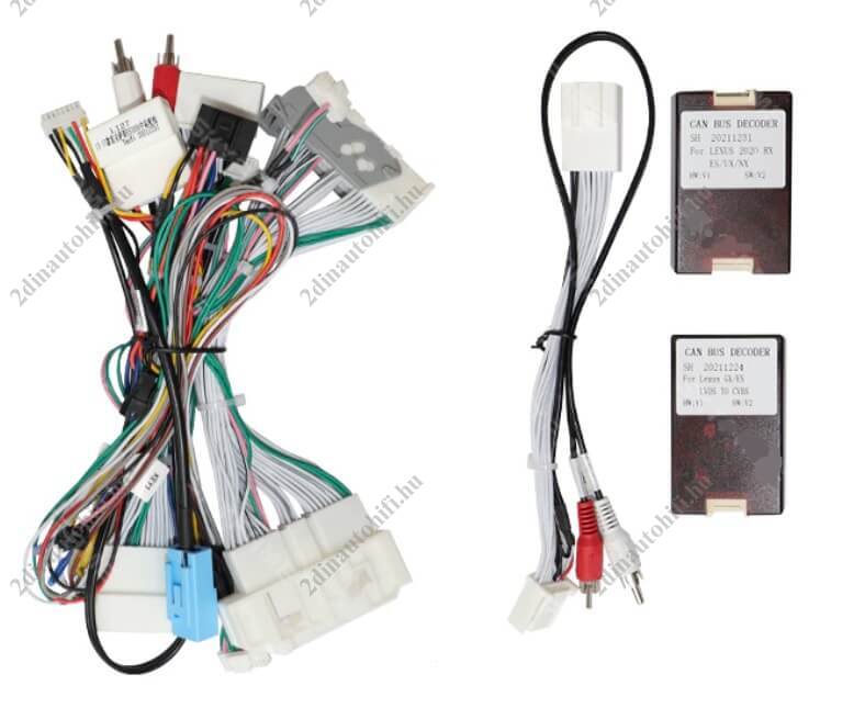 – típus specifikus autóhifi Lexus RX (2016-2019) 9″-os 2DIN Autórádió magyar Android rendszerrel CAN adapter kormányvezérlés Wifi Bluetooth