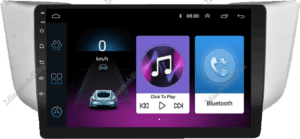 – típus specifikus autóhifi Lexus RX (2003-2009) 9″-os kijelzős 2 DIN Autórádió magyar Android rendszerrel Wifi Bluetooth DSP