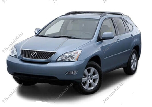 – típus specifikus autóhifi Lexus RX (2003-2009) 9″-os kijelzős gyári kinézetű 2 DIN Autórádió magyar Android rendszerrel CAN adapter kormányvezérlés Wifi Bluetooth