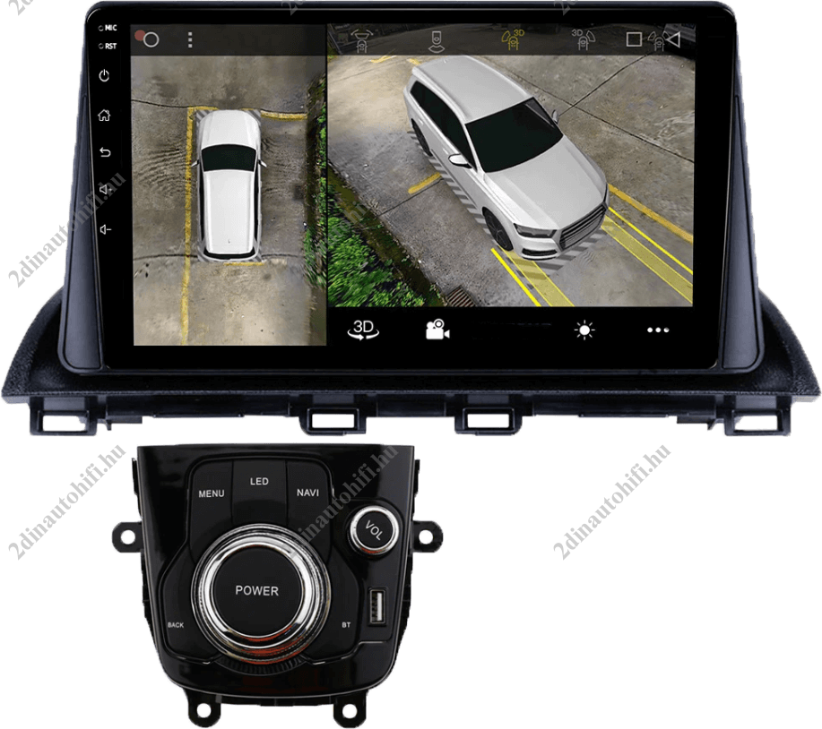 – típus specifikus autóhifi Mazda 3 (2013-2018) 9