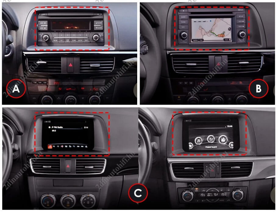MazdaCX512910-11 - autó specifikus multimédia