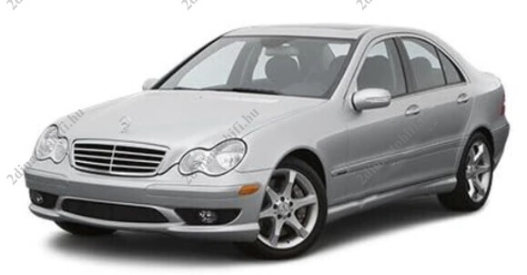 – típus specifikus autóhifi Mercedes C W203 GLK W209 9