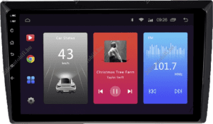 – típus specifikus autóhifi VW Beetle (2012-2018) 9″-os kijelzős 2 DIN Autórádió magyar Android rendszerrel Wifi Bluetooth DSP