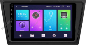 – típus specifikus autóhifi VW Bora (2016-2019) 9″-os kijelzős 2 DIN Autórádió magyar Android rendszerrel Wifi Bluetooth DSP